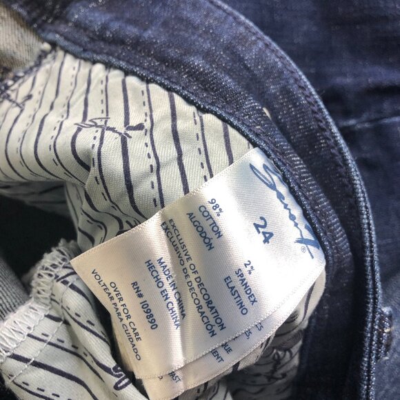 Seven7 Jeans Womens 24 (42x32) Blue Bootcut Limited Edition Comfort Stretch - Picture 4 of 12